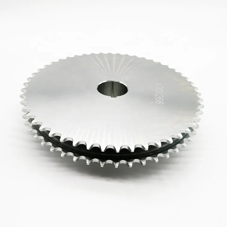 Steel material ISO standard duplex chain and sprocket wheel for construction works