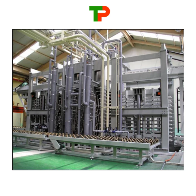 Short Cycle Hot Press Laminating Line for Furniture Board