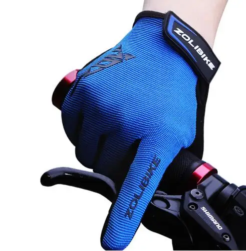 ZOLi ZL2320 Bicycle Accessories Shockproof Bike Gloves Racing Motorcycle Full Finger Bike Cycling Gloves
