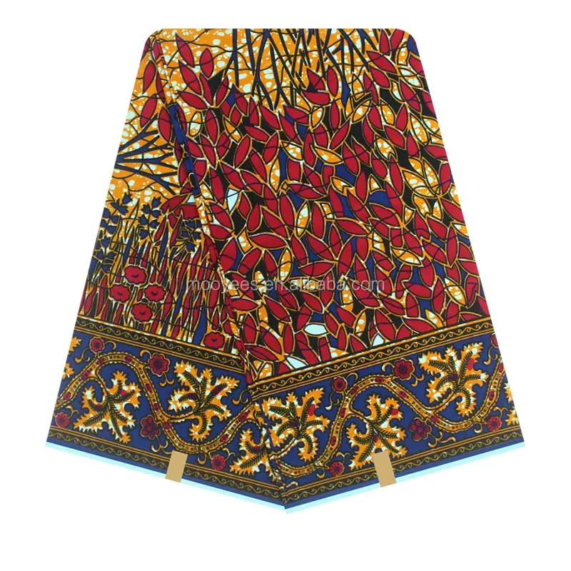 large capacity nigeria wax  ECO friendly Stock fabric real wax fabric for bedsheet fabric