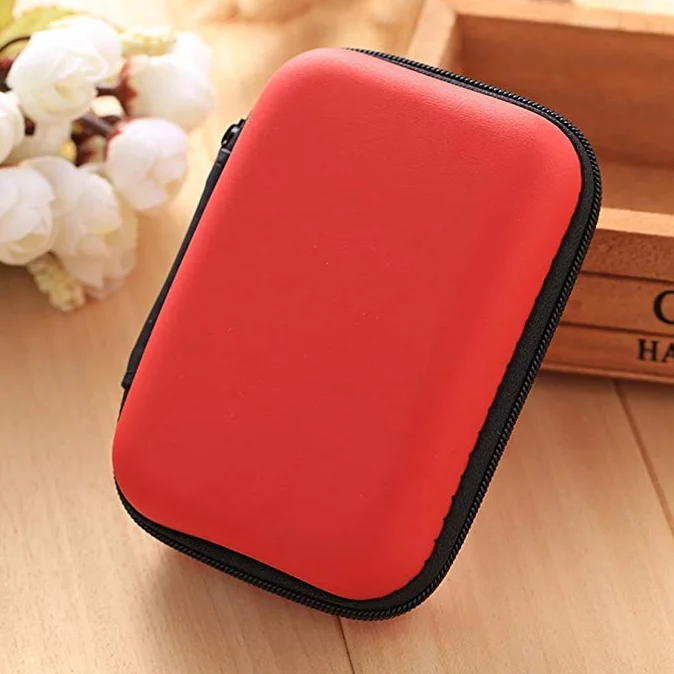 Personalized Promotion Portable Custom Carrying Storage Case EVA Earbud Case Protective Hard Headphone Case