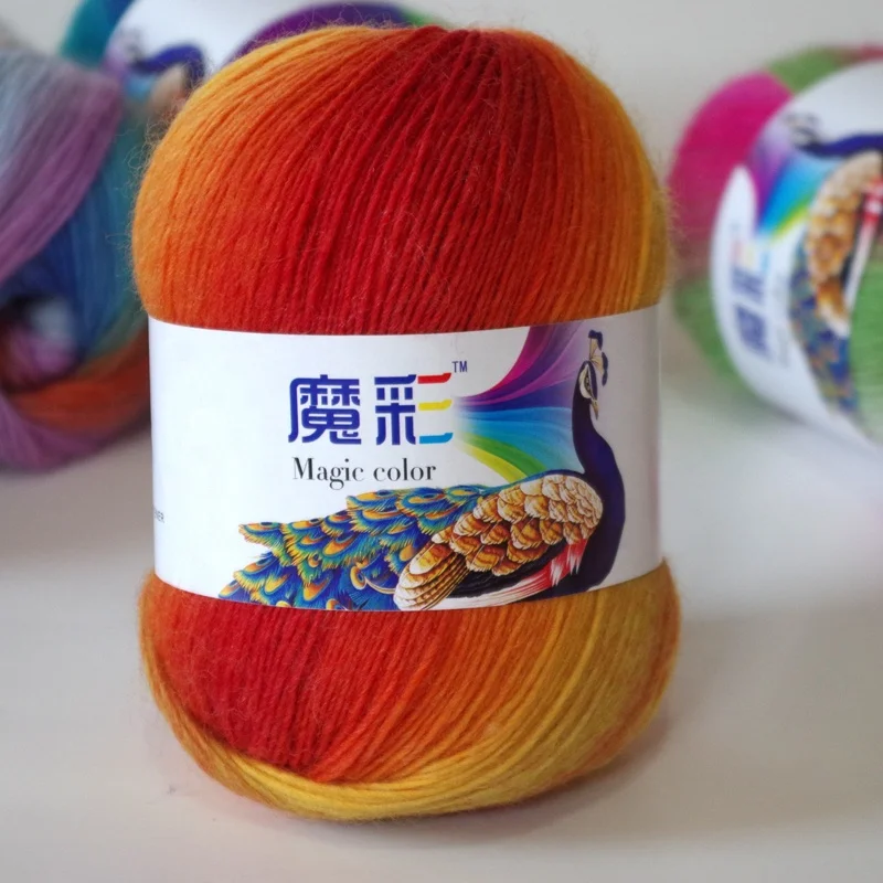 China wholesale new style dyed 100% wool yarn for hand knitting