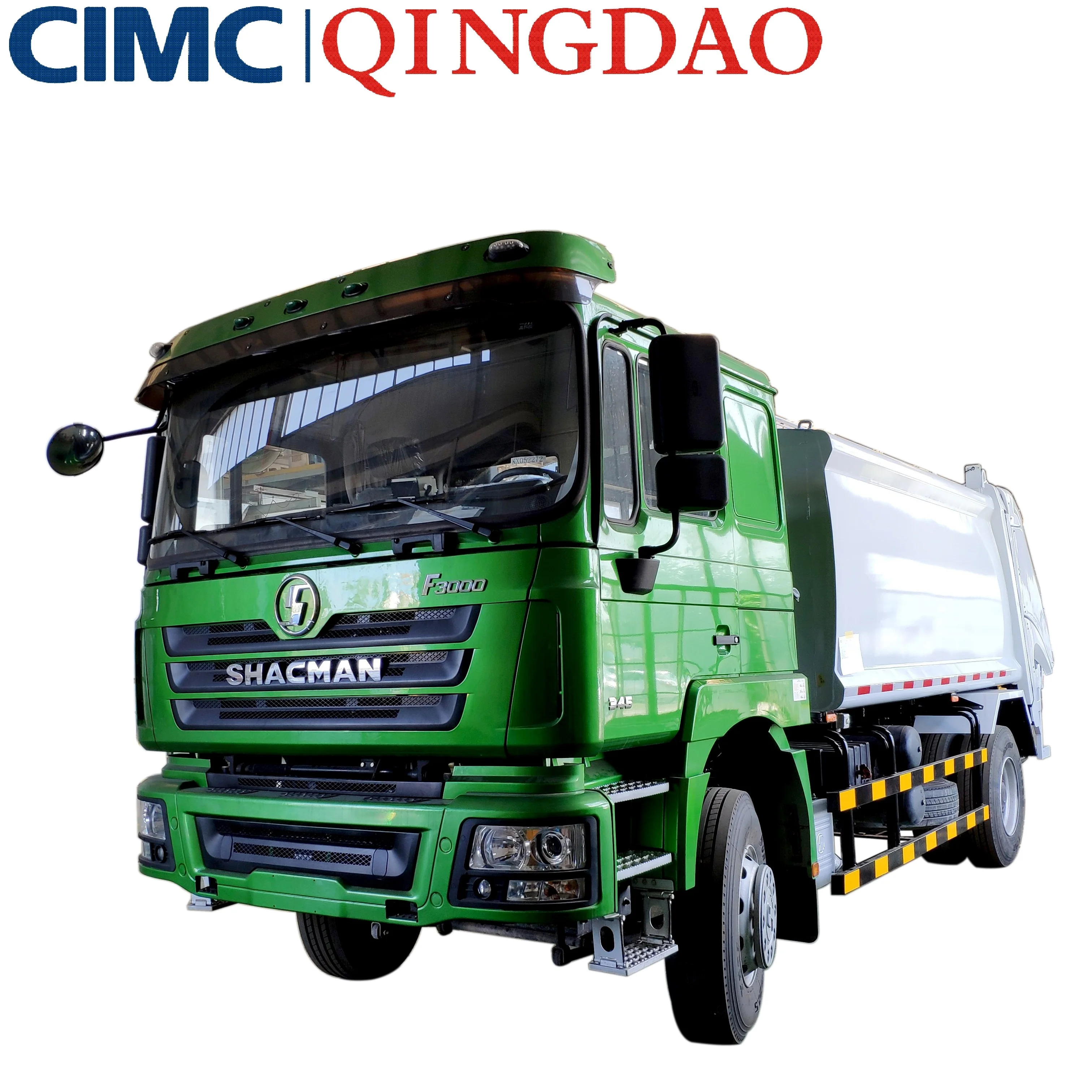 SHACMAN 8 Ton Garbage Truck Hydraulic Cylinder Compactor Garbage Collector 12CBM