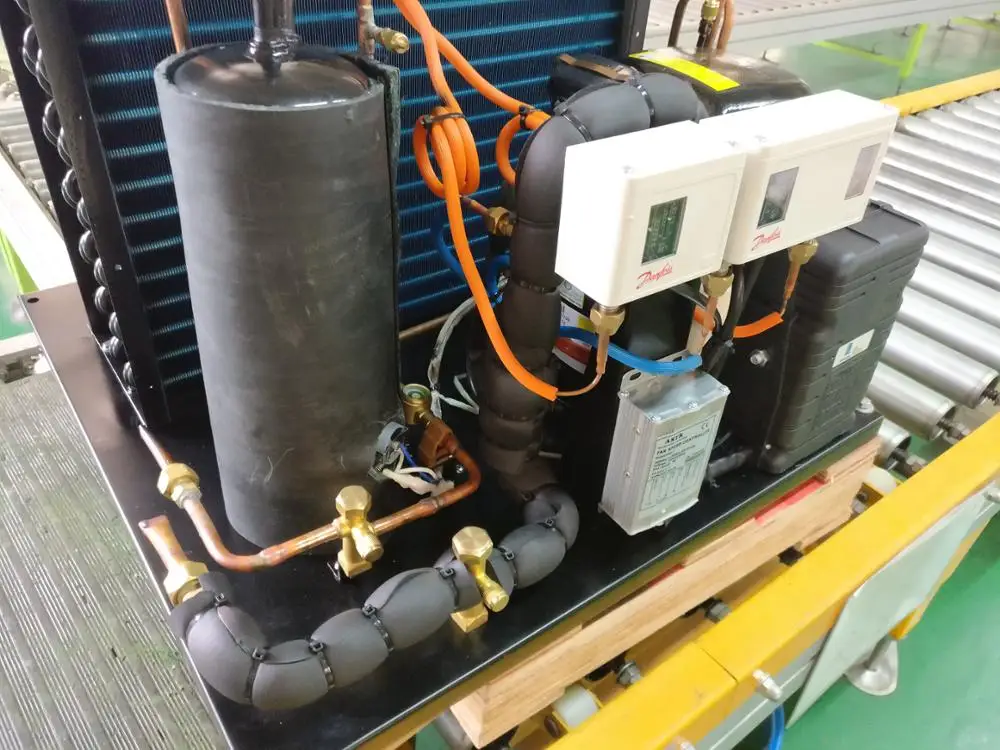 1/3-4Hp Open-type Tecumseh compressor condensing unit ,supermarket refrigeration equipment