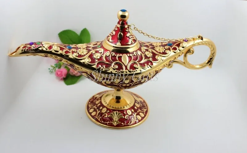 Shinny Gifts Legend Fary Tale Aladdin Magic Lamp Light Pot Wedding Gift
