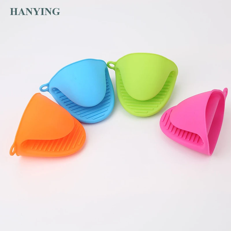 
Thicken food grade silicone anti-hot bowl clip kitchen insulation plate grab bowl baking oven with hand clip 