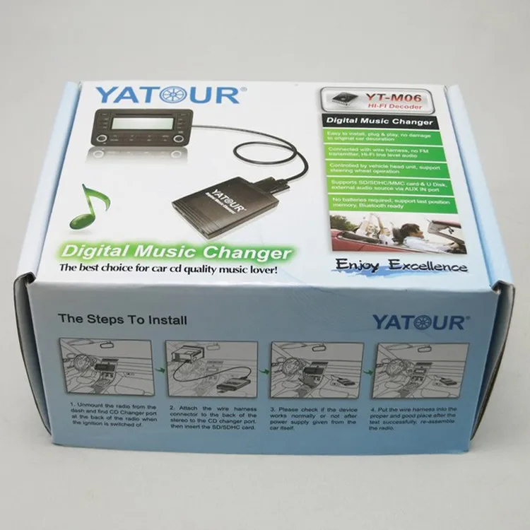 Yatour yt-m06 car Mp3 player usb adapter cd changer