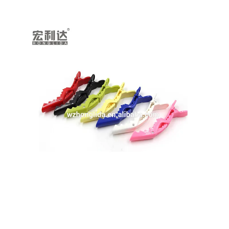 Fancy alligator hair clips personalized crocodile hair clips