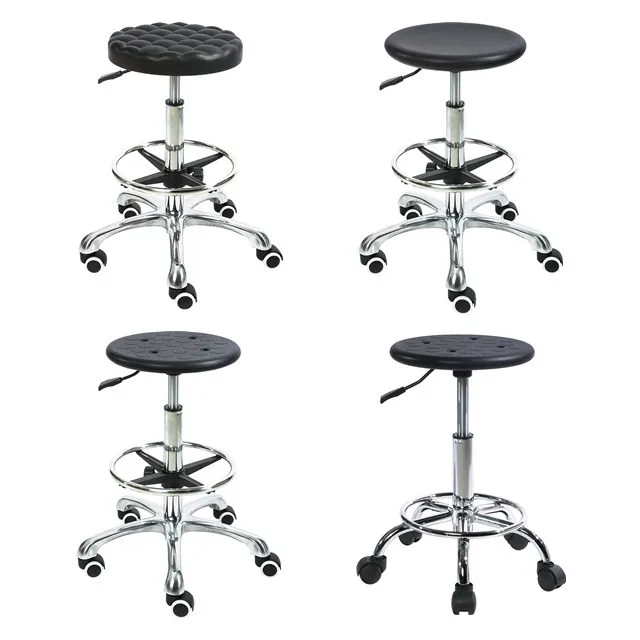 School Computer Lab Furniture Used adjustable PU lab chair esd chairs stools