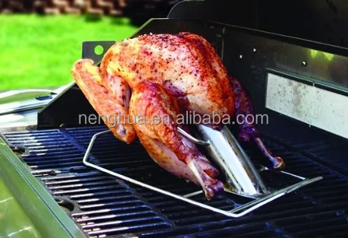 Beer Can Style Turkey Cannon Infusion Roaster