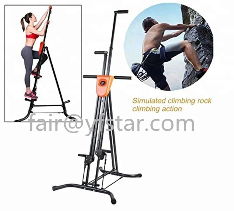 Maxi climber climbing vertical climber exercise machine total body workout