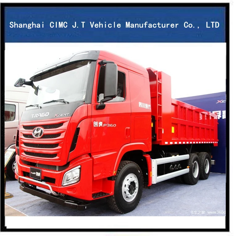 
HYUNDAI truck 10 wheeler 6*4 dump truck 10 tires tipper lorry 25T china truck factory manufacturer 18CBM 20CBM for sale 