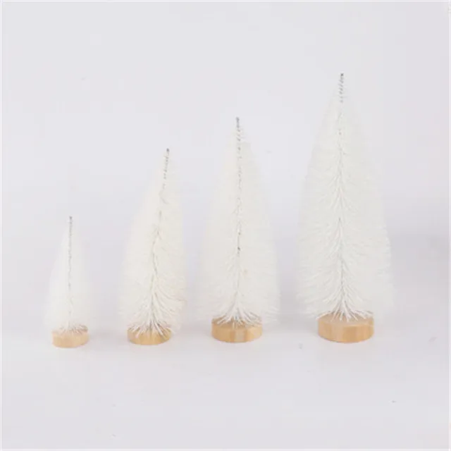 30cm New Style Christmas Tree Desk Mini Decoration White Christmas Tree