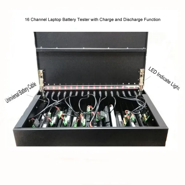 RFNC8 poloso Laptop battery charging box station manual with 16--channel RFNC7 for over 95% laptop reset the battery