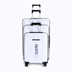 H2 carry-on luggage red women travel bags luggage with removable wheels