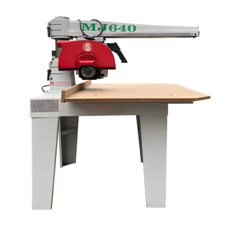 MJ640 industrial radial ram saw woodworking crosscut saw machine