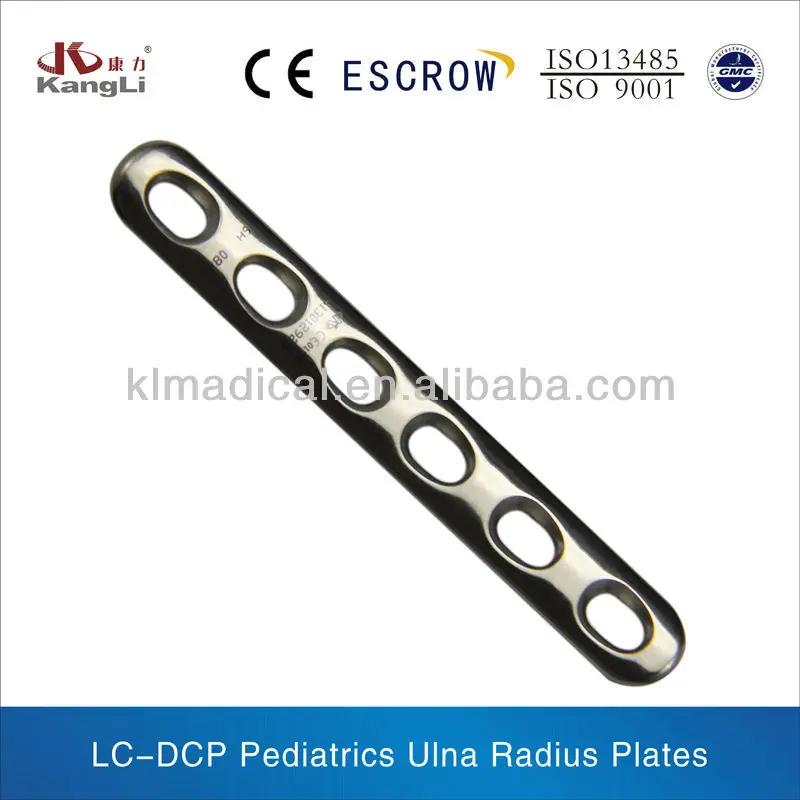 LC-DCP Pediatrics Ulna Radius Plate,Surgical bone fracture implants