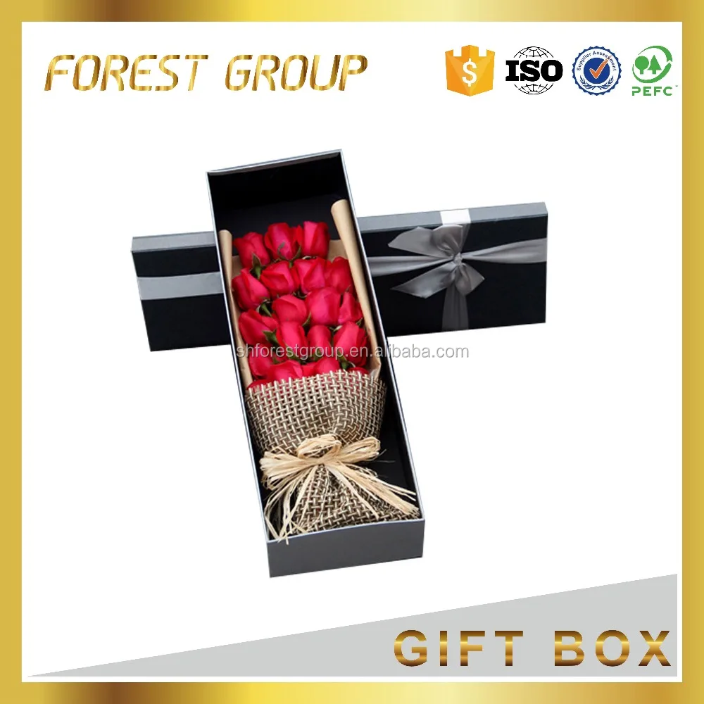 МАТОВЫЙ ПЕЧАТНЫХ РОЖДЕСТВЕНСКИЙ ПОДАРОК ЯЩИК КРУГЛЫЙ ЦВЕТОК в ПОЛЕ