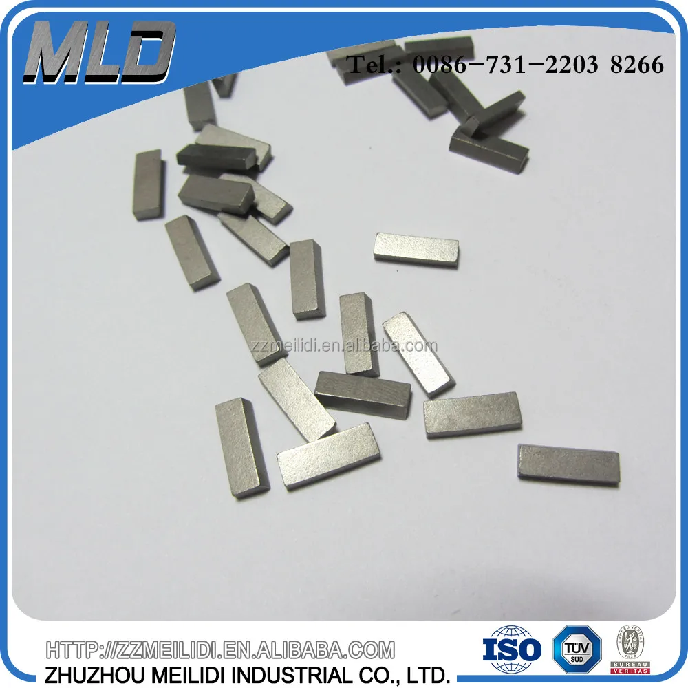 YG6 Replacing Tungsten Carbide Saw Blade Cobalt Chrome Alloy Woodcutting Saw Tips