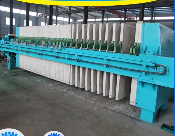 1250 hydraulic plates and filter press frames