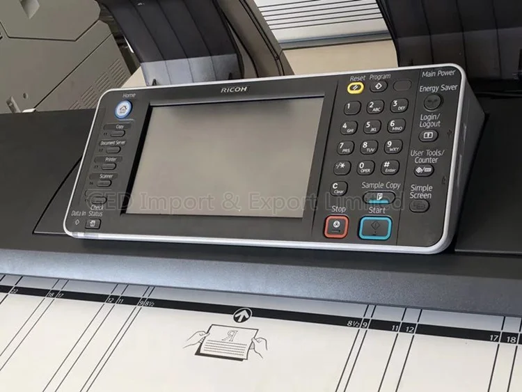 Cheap Price Used Ricoh 2200 Colorful Machine Second A3 Size Printing and Stacking for Text Line-Art