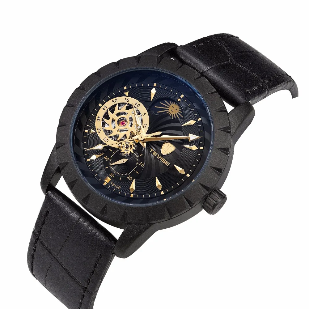 Tevise T810 popular men top 10 luxury fashion wrist watch brands 3 ATM waterproof
