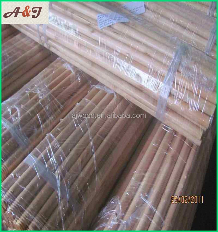 TOP QUALITY natural wooden broom handle ,wooden shovel handle, stick wood