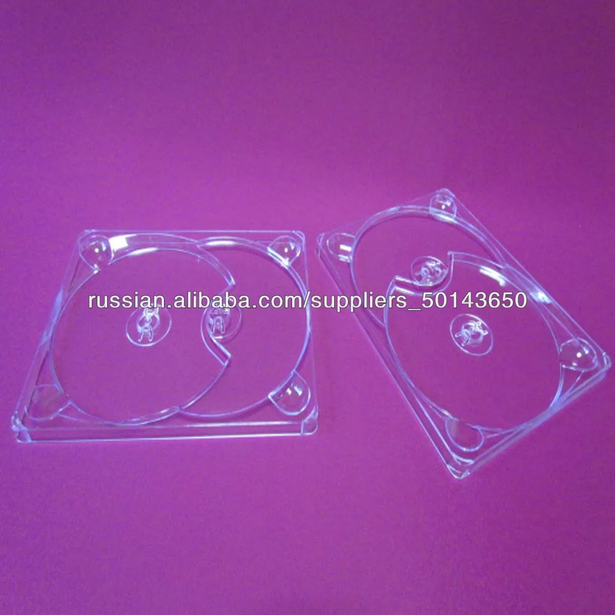 Упаковка Диджей пак (Digipack) на 2 bluray прозрачная