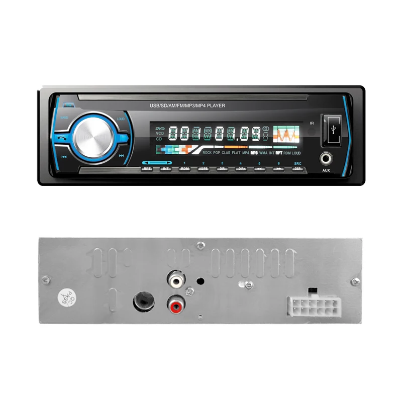 One Single DIN Universal Car MP3 Radio with BT/USB/SD/AUX Car Radio Audio Player