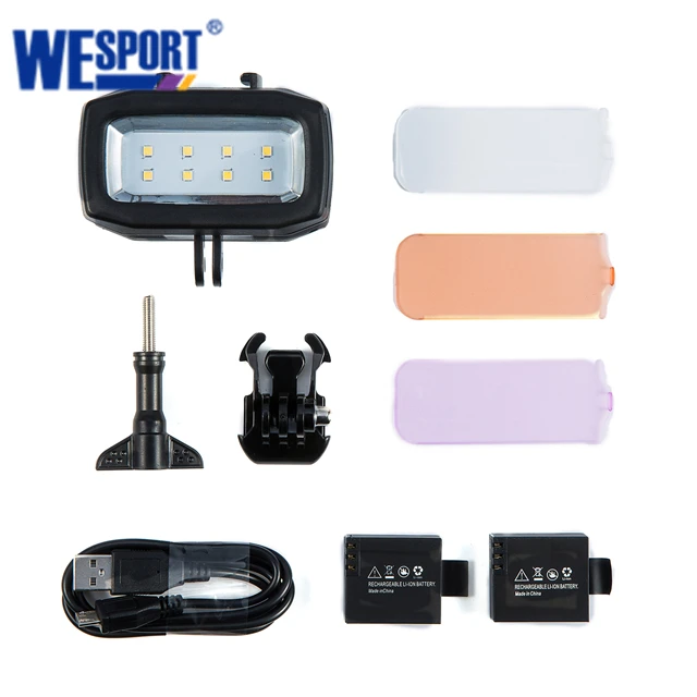 Underwater LED Diving Light for GoPro Action Camera