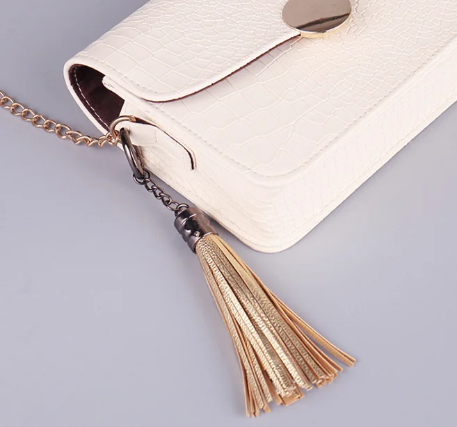 Factory price 2 in 1 usb  pu Leather connector   tassels charging