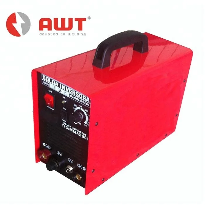 
AWT TIG/MMA02-160M argon dc tig inverter welder 180 chinese tig welding machine 