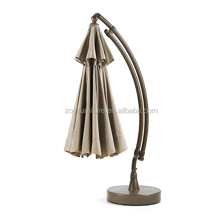 outdoor hanging banana umbrella garden beach patio sun parasol restaurant umbrella