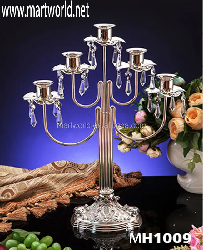 2019 новый дизайн 5 оружия СВАДЕБНЫЕ КАНДЕЛЯБРЫ украшения подсвечник свадьба Центральным украшения (MH1009)