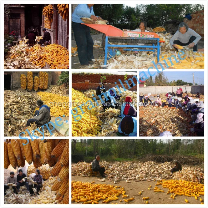 Электрическая машина для удаления шелухи кукурузы