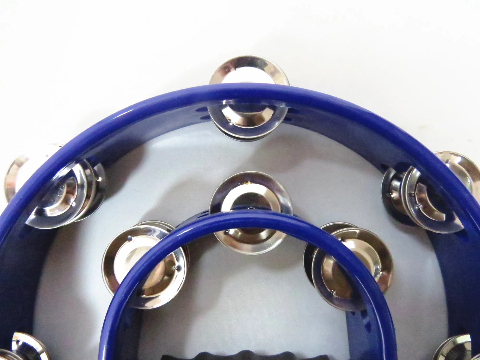 DF103 double round colourful metal tambourine used in KTV