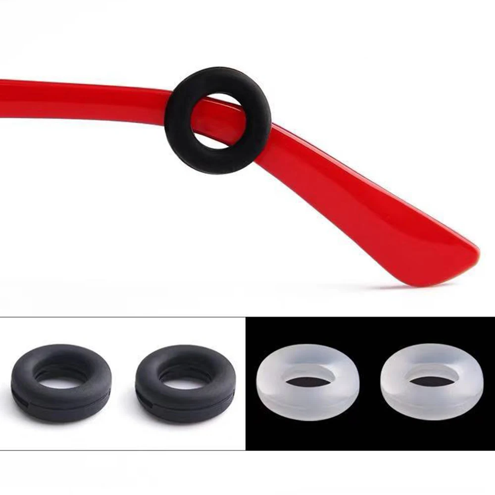 Round silicone glasses ear hook eyewear accessories