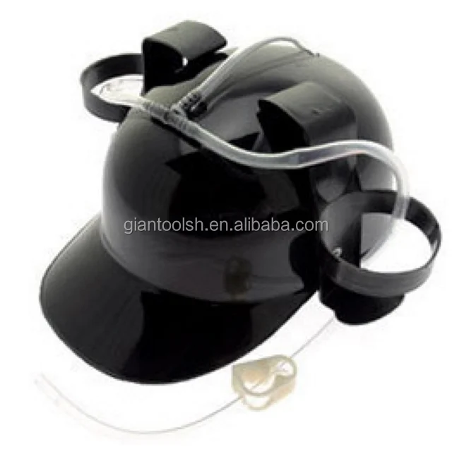 Drinking Helmet beer drinking hats with straws