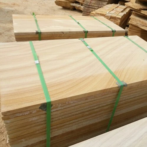 
Недорогой песочный камень из натурального дерева, желтый песчаник для строительства 