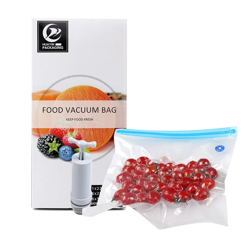 Новый многоразовый пищевой вакуумный мешок для еды