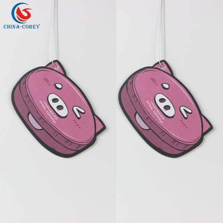 
coffee scent car air freshener card for wholesale 