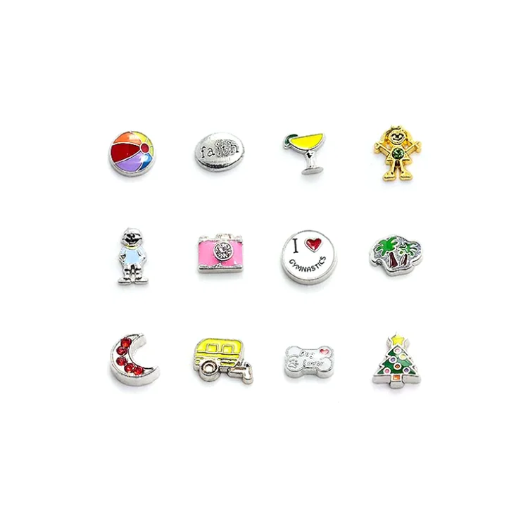 New Arrival Custom Fashion Floating Locket Charm Jewelry Cheap Wholesale