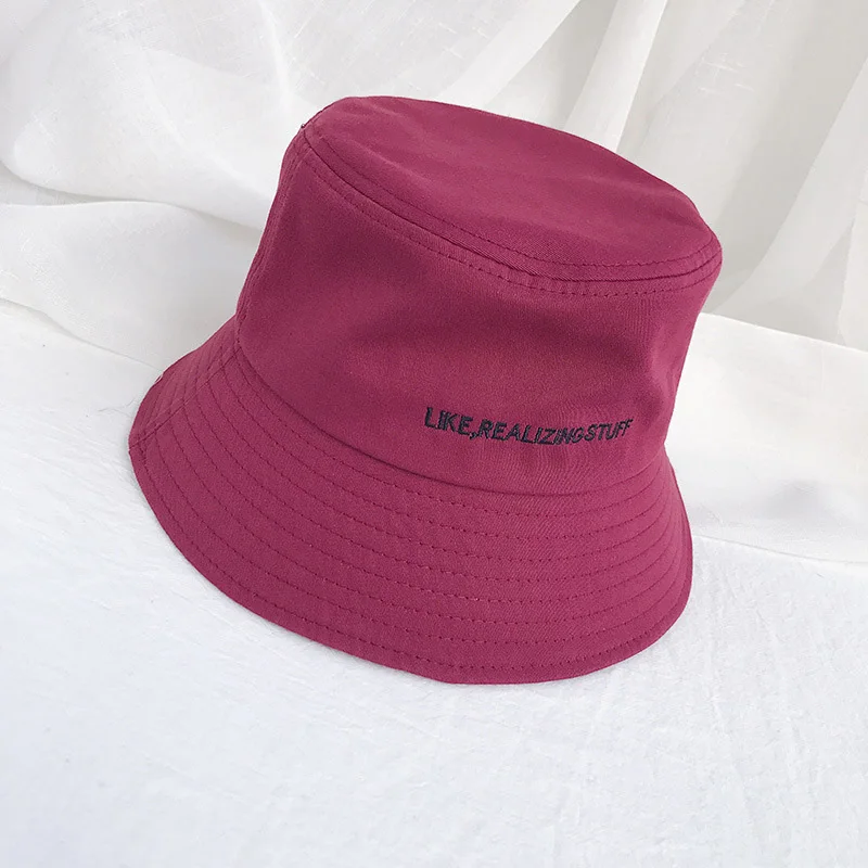 Custom EmbroideryTravel Hiking Hunting Fishing Outdoor Cap Unisex Bucket Caps