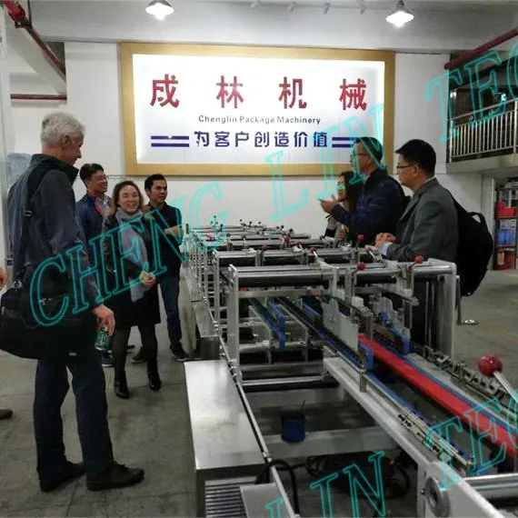 Automatic Folder Gluer Machine with Pre-Folder and Crash Lock Bottom from Shenzhen Chenglin