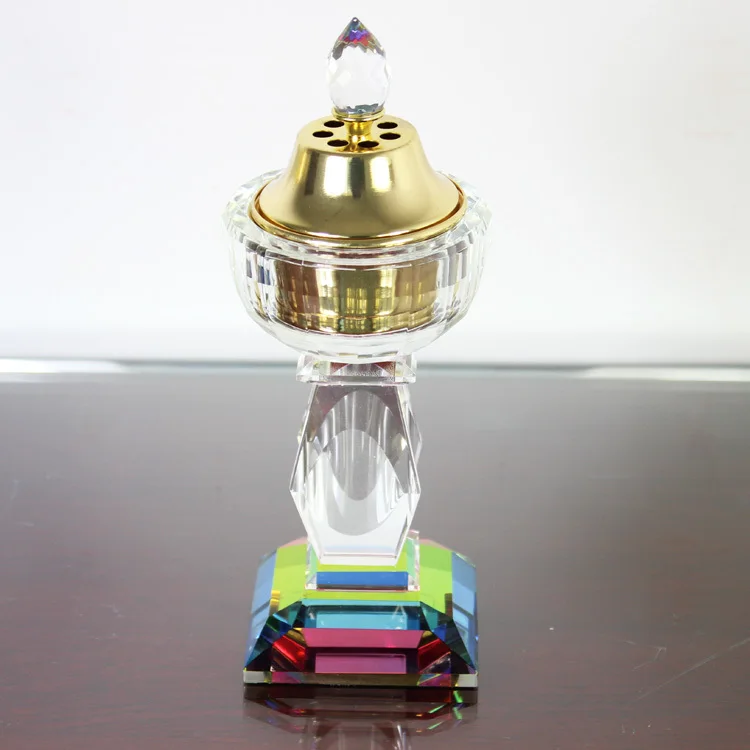 gifts for man Saudi arabia hot crystal glass incense burner