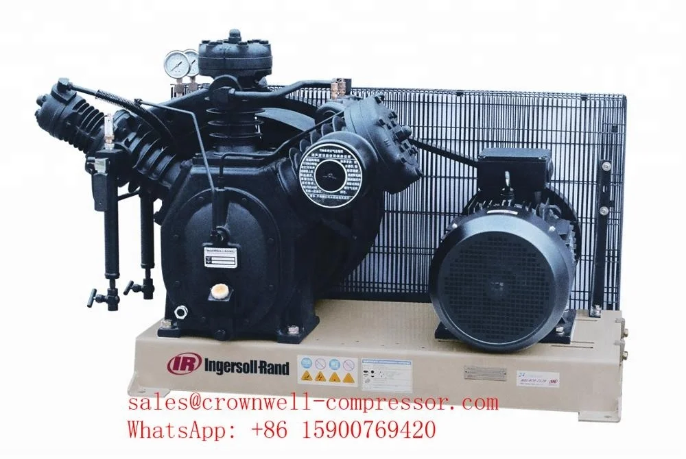 Ingersoll Rand H15T4XB15/344-FF high pressure FF series Electrical Reciprocating piston Air Compressor horizontal tank Type 30