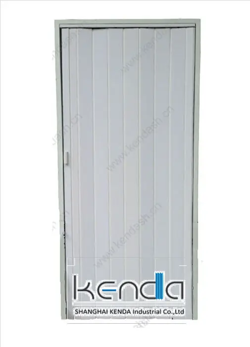 Toilet partition latch plastic slide fold pvc white door