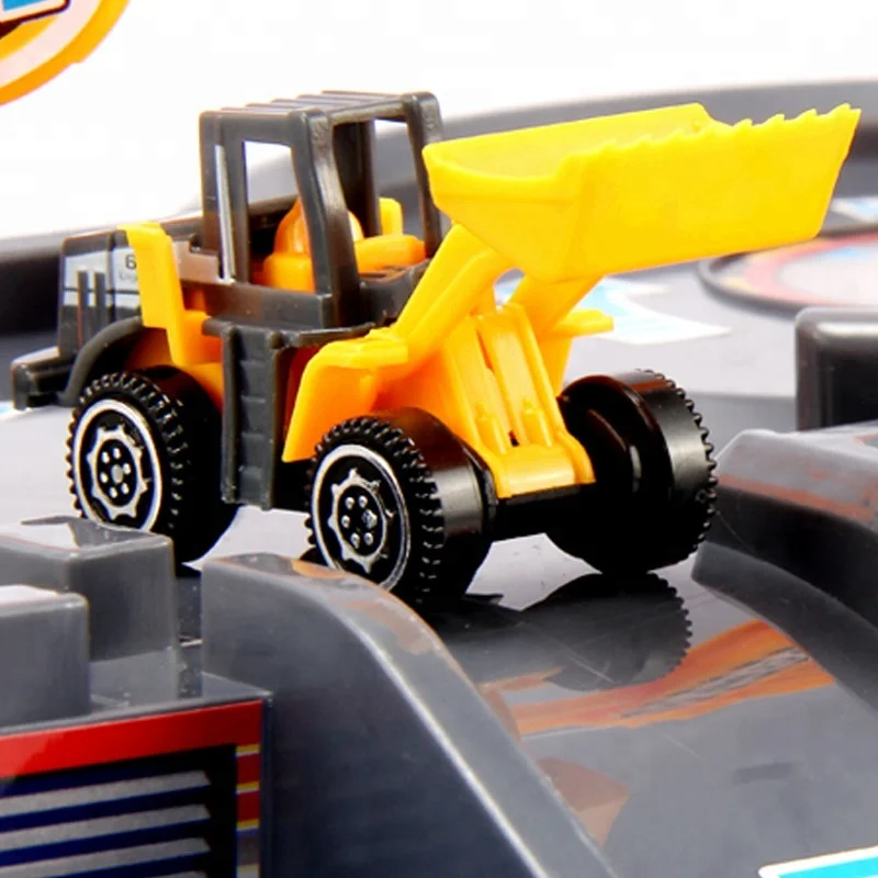 
Newest plastic kids railway selfassemble parking car track toy 