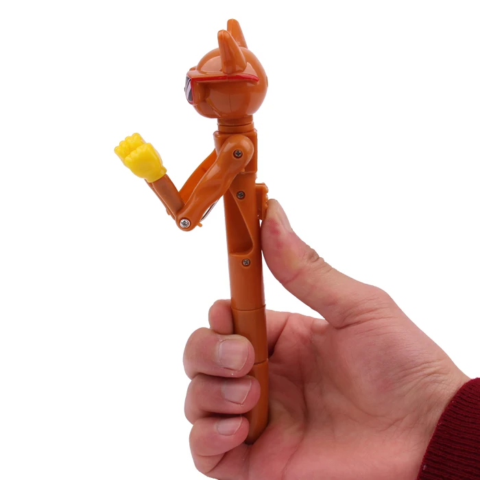 Licheng BP3629 Stress Ball Pen, Custom Cute Souvenir Kawaii Kangaroo Boxing Glove Pen for Kids