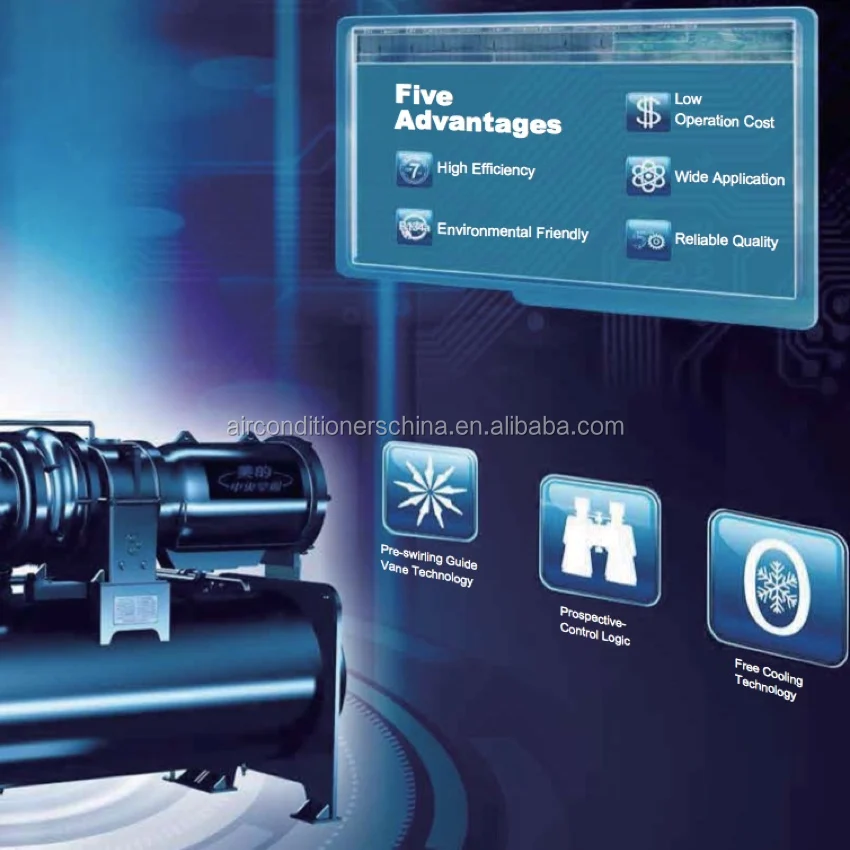 Centrifugal chiller free cooling technology